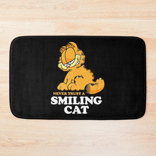Item preview, Garfield Never Trust A Smiling Cat Sarcastic Quote designed and sold by dawemorelyr.