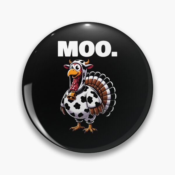 Item preview, Turkey 90s Funny Festive Moo Cow Day Holiday Thanksgiving designed and sold by rebeccathanuos.