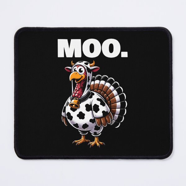 Item preview, Turkey 90s Funny Festive Moo Cow Day Holiday Thanksgiving designed and sold by rebeccathanuos.