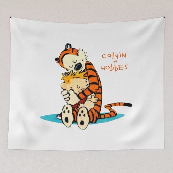 Item preview, Calvin And Hobbes Warm Hug Best Friends Forever Art designed and sold by nandafittjex.