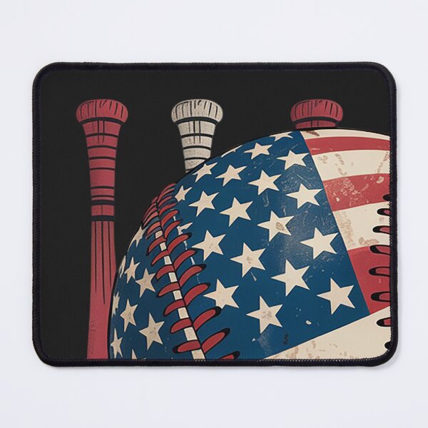 Item preview, Patriotic Baseball 4th Of July USA American Flag designed and sold by Bstilablhot.
