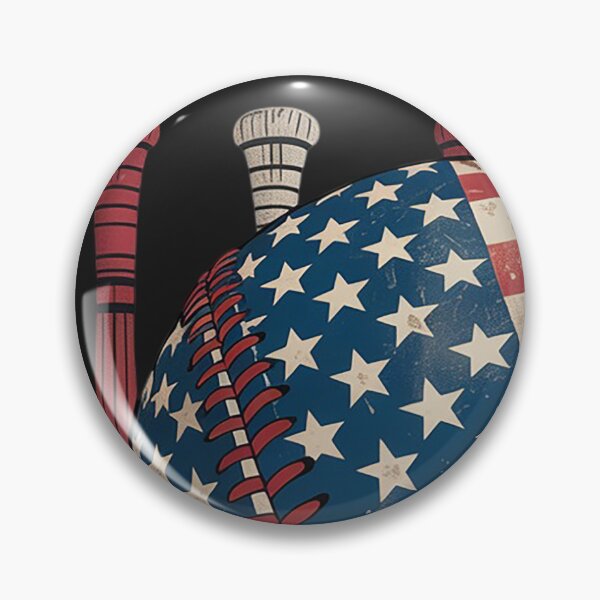 Item preview, Patriotic Baseball 4th Of July USA American Flag designed and sold by Bstilablhot.