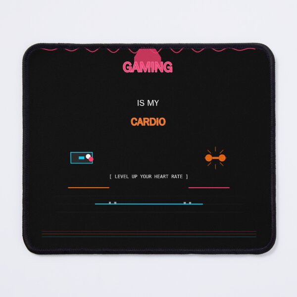 Item preview, Gaming is My Cardio - Fitness Gaming Crossover Tee Design designed and sold by PrintMadog.