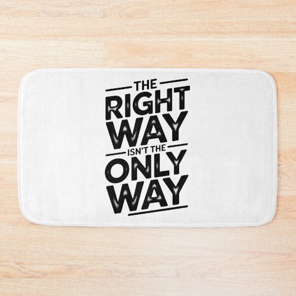 Item preview, Fourth Wing Quote, The Right Way Is not The Only Way designed and sold by graphic-genie.