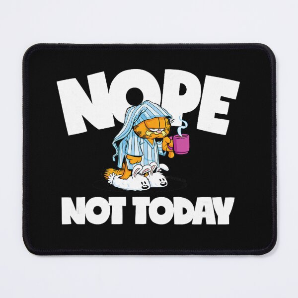 Item preview, Garfield Nope Not Today Pajamas Coffee Lover Funny Meme designed and sold by nandafittjex.