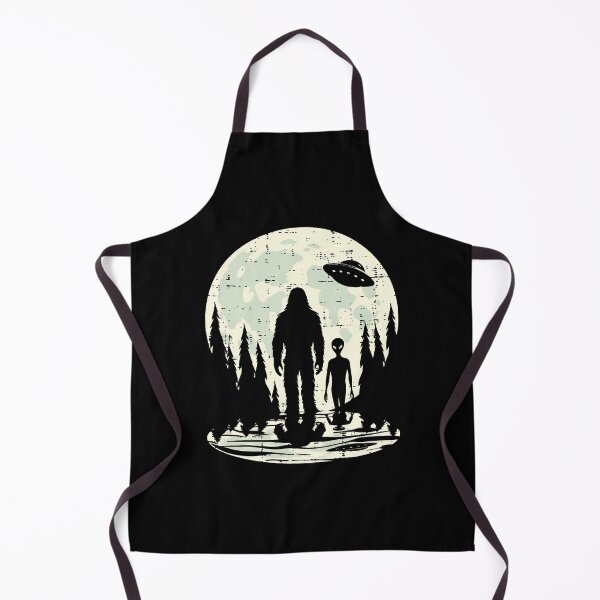 Item preview, Alien Bigfoot Ufo Moon Funny Sasquatch Men Women Boys Kids designed and sold by ConnieDora.
