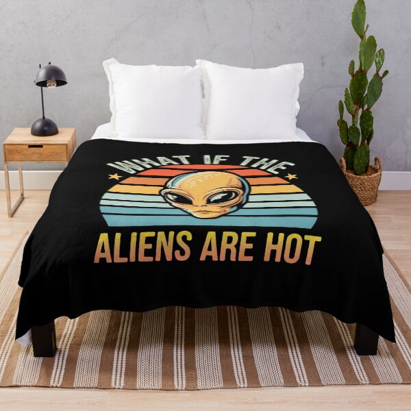 Item preview, What If The Aliens Are Hot designed and sold by MarianMartha.