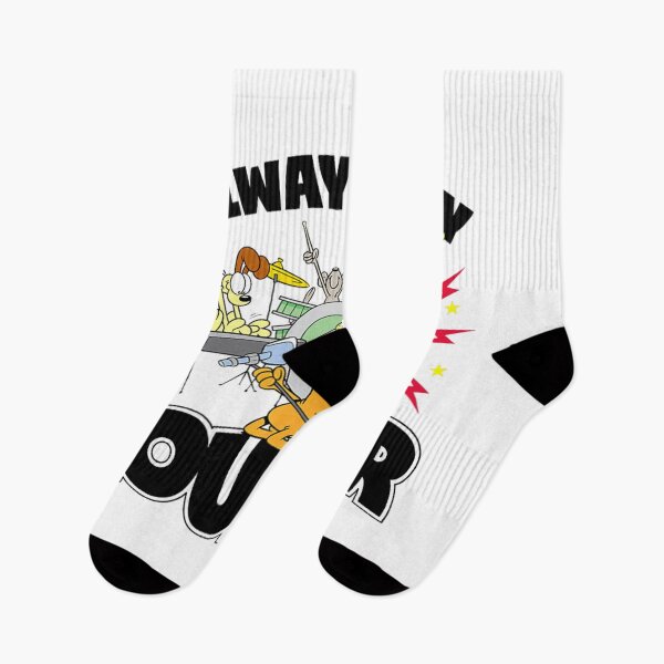 Item preview, Garfield Always Play Louder Rock Band Music Quote designed and sold by houpdrebesn.
