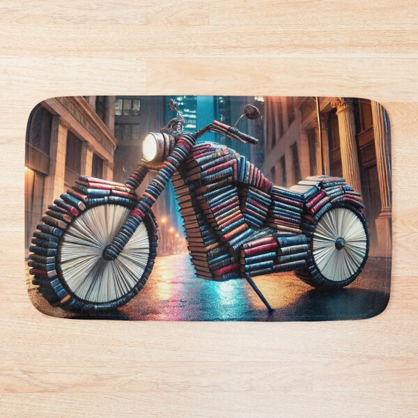 Item preview, Motorbike of Books designed and sold by Eric Nagel.