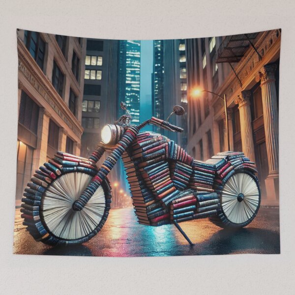 Item preview, Motorbike of Books designed and sold by Eric Nagel.