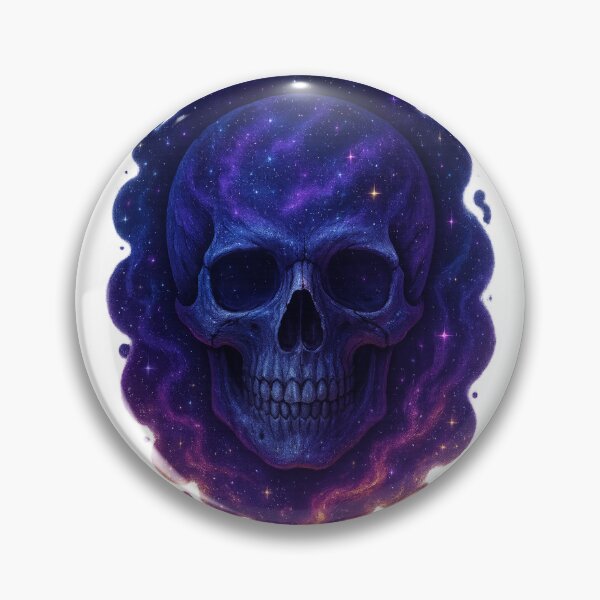 Item preview, Cosmic Skull Nebula – Stars & Galaxy Glow designed and sold by SarahsSZN.