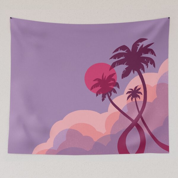 Item preview, Twilight Palms  designed and sold by Wayne Minnis.