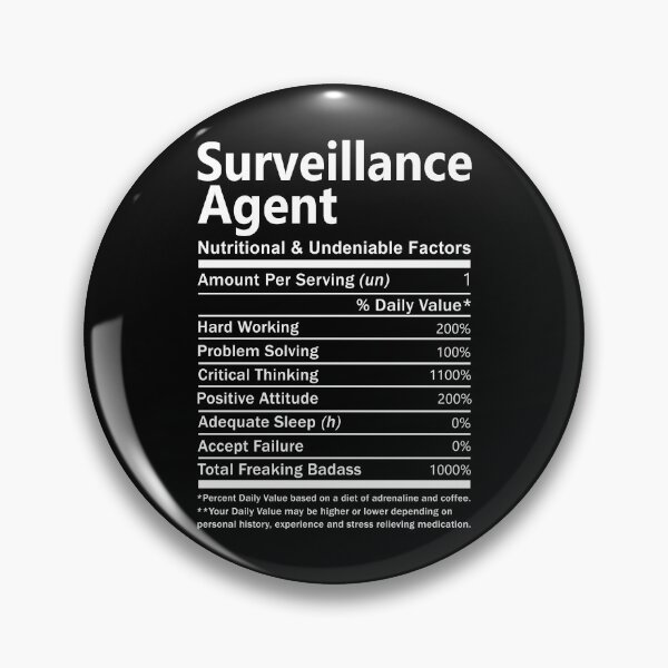Item preview, Surveillance Agent designed and sold by chancjami9236.