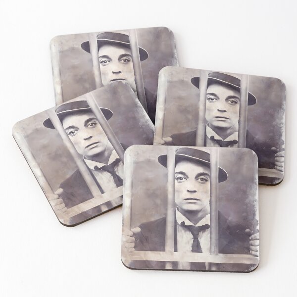 Item preview, Buster-Keaton---Cops---Watercolor-Vintage---D18 designed and sold by TobiasBxsem.