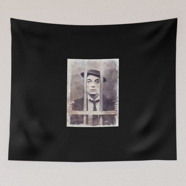 Item preview, Buster-Keaton---Cops---Watercolor-Vintage---D18 designed and sold by TobiasBxsem.