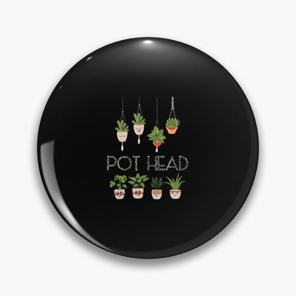 Item preview, Funny Pot Plants Head Cute Funny Succulent Garden Gardening designed and sold by CharlotteSandra.