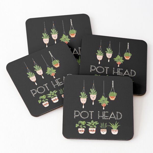 Item preview, Funny Pot Plants Head Cute Funny Succulent Garden Gardening designed and sold by CharlotteSandra.