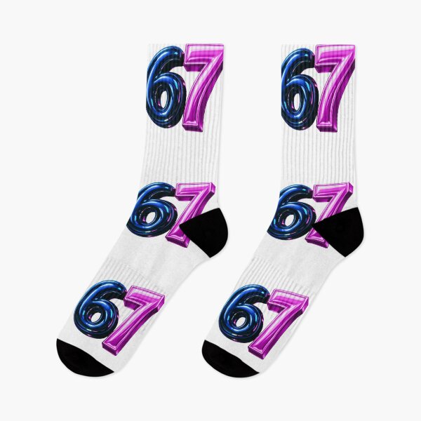 Item preview, 6 7 Six Seven 3D Typography designed and sold by WHITE FLAME PRINTS.