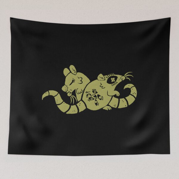Item preview, Creepy Creature – Yellow Rats designed and sold by fhsfmyljon26.