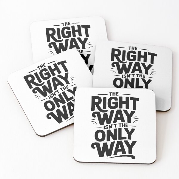 Item preview, Fourth Wing Quote, The Right Way Is not The Only Way designed and sold by graphic-genie.