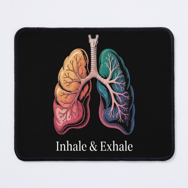 Item preview, Human Lungs Anatomy Inhale Oxygen and Exhale Carbon Dioxide designed and sold by LacostCarl.