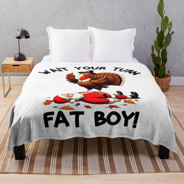 Item preview, Turn Wait Fatboy Your Turkey Thanksgiving Meme Funny Classic designed and sold by Rocklaretbean.