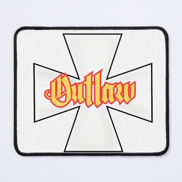 Item preview, Outlaw Iron Cross 1% Rocker Logo West Coast Chopper Style designed and sold by Legacy Apparel Co..