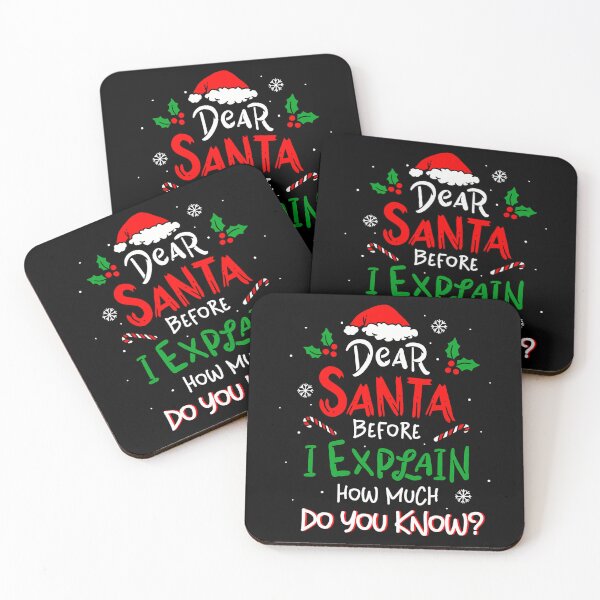Item preview, Explain Santa I Funny Christmas Can List Naughty The Dear Santa On designed and sold by JoelyNavarro.