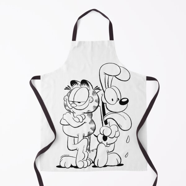 Item preview, Garfield Black And White Outline Sketch Classic Duo designed and sold by jehllutkes.