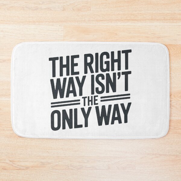 Item preview, Fourth Wing Quote, The Right Way Is not The Only Way designed and sold by graphic-genie.