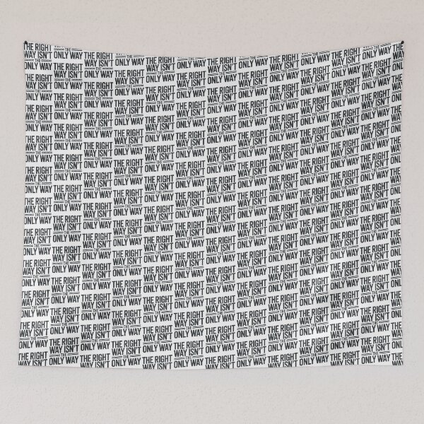 Item preview, Fourth Wing Quote, The Right Way Is not The Only Way designed and sold by graphic-genie.