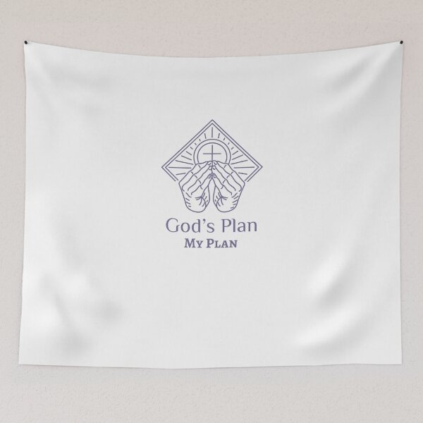 Item preview, God’s Plan  My Plan inspire, and share the love of Christ. designed and sold by BandGTees.