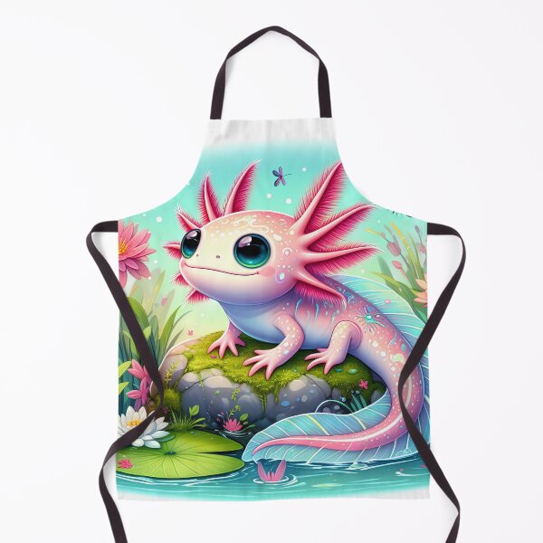 Item preview, Adorable kawaii axolotl designed and sold by Artillenium.