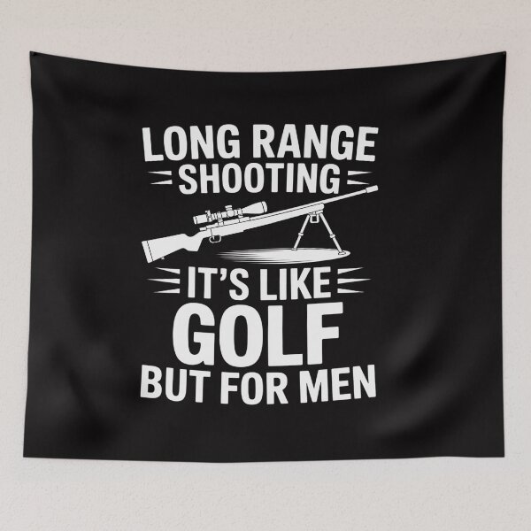 Item preview, Long Range Shooting It's Like Golf But For Men designed and sold by CareTopping.