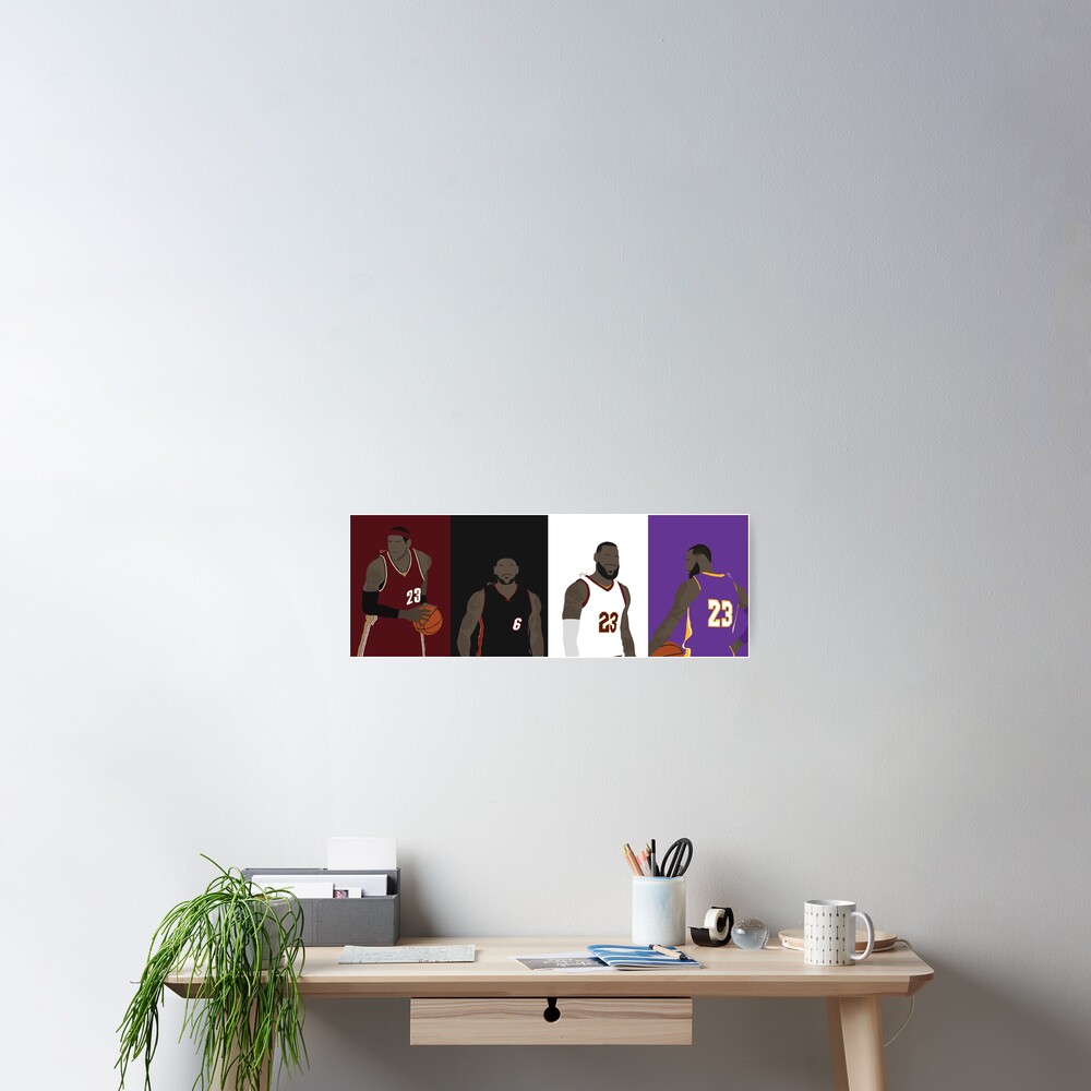 LeBron James Career Poster