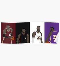 LeBron James Career Poster
