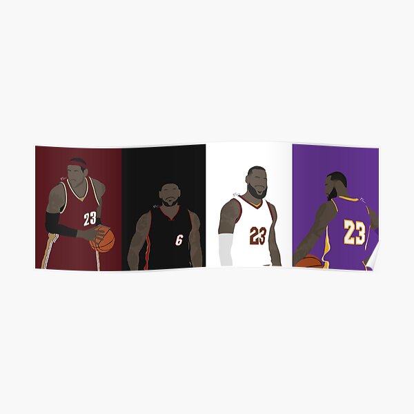 LeBron James Career Poster