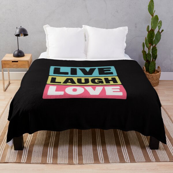 Item preview, Live Laugh Love Cool Inspiration Motivational Quotes designed and sold by CareTopping.