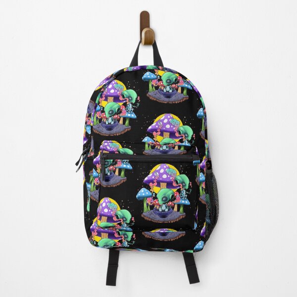 Item preview, Psychedelic Alien Mushroom Nostalgia Groovy Vibe Hippie designed and sold by ToriKarla.
