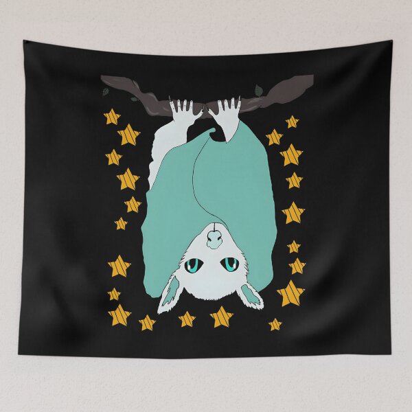 Item preview, Green Bat On Branch With Stars designed and sold by fhsfmyljon26.