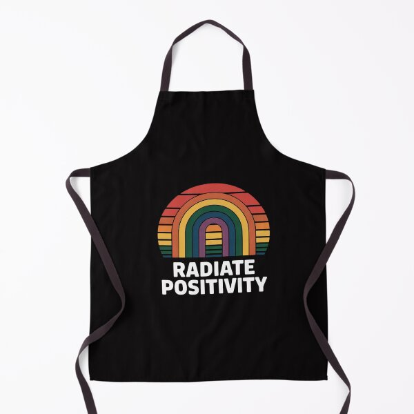 Item preview, Letter Printed Cute Rainbow Radiate Positivity designed and sold by CareTopping.