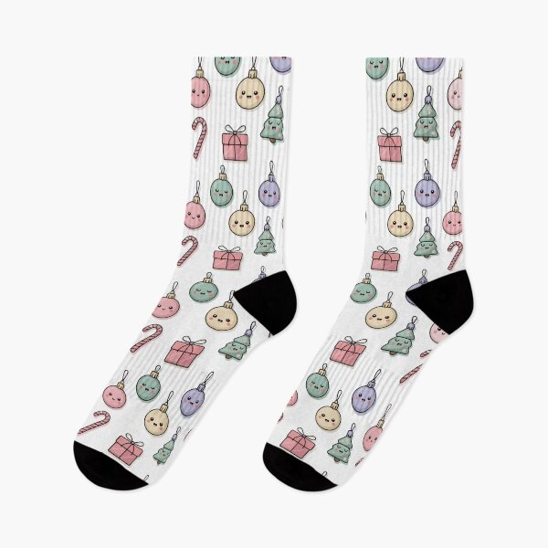 Item preview, Cute Christmas Pattern designed and sold by NicolasGlowArt.