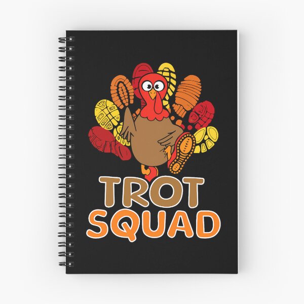 Item preview, Gobble Squad Thanksgiving Fall Trot 80s Cute Happy designed and sold by CalvinVanAuken.