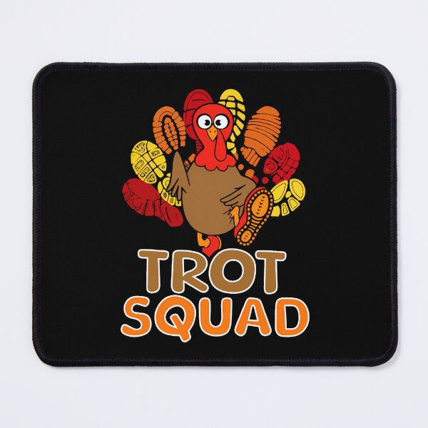 Item preview, Gobble Squad Thanksgiving Fall Trot 80s Cute Happy designed and sold by CalvinVanAuken.