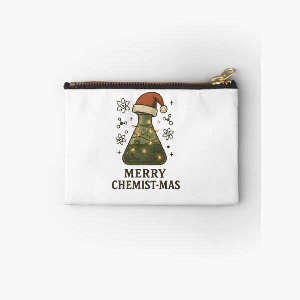 Item preview, Merry Chemist-mas Vintage Science T-Shirt - Flask Christmas Tree Design designed and sold by ZyxDes.