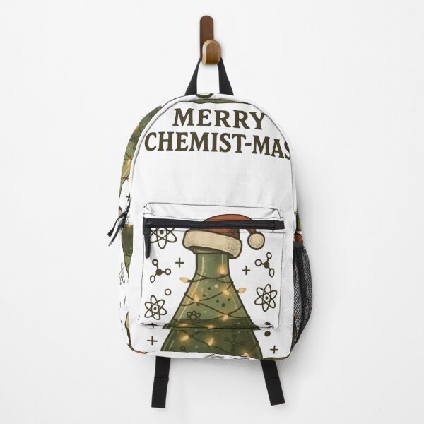 Item preview, Merry Chemist-mas Vintage Science T-Shirt - Flask Christmas Tree Design designed and sold by ZyxDes.