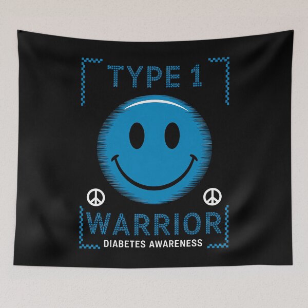 Item preview, Diabetes Awareness Ribbon T1D Support Squad designed and sold by cosmicncozyS.