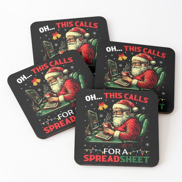 Item preview, Classic Nerd Oh Fashion This Holiday Calls Christmas For Funny Spreadsheet designed and sold by JasonCorvar.