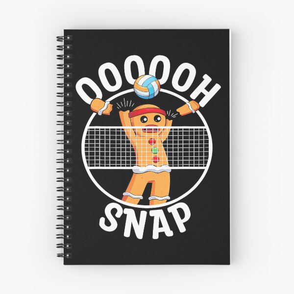 Item preview, Oh Snap Gingerbread Man Blocker Christmas Volleyball Player designed and sold by JoannMinndy.