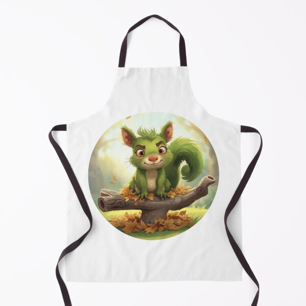 Item preview, Green squirrel designed and sold by ARTeez⭐️⭐️⭐️⭐️⭐️.
